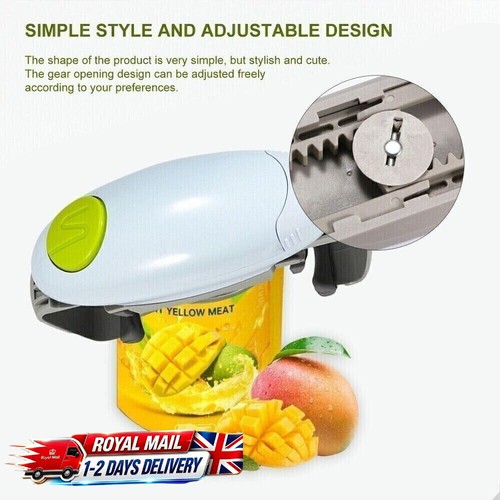 Electric jar opener - one, touch