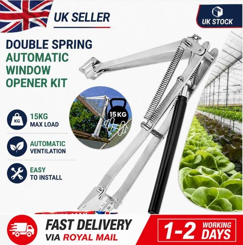 Greenhouse window autovent - greenhouse,