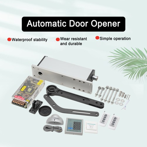 Automatic door opener with - door,