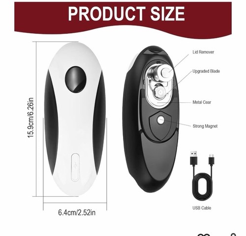 Rechargeable electric can - electric,