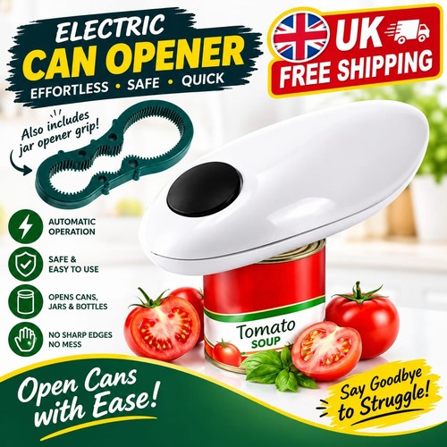 Electric tin can - tin, opener