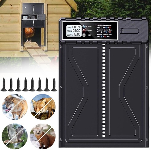 Automatic chicken coop door - automatic,