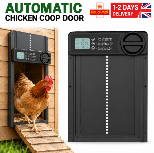 Automatic chicken coop door - coop,