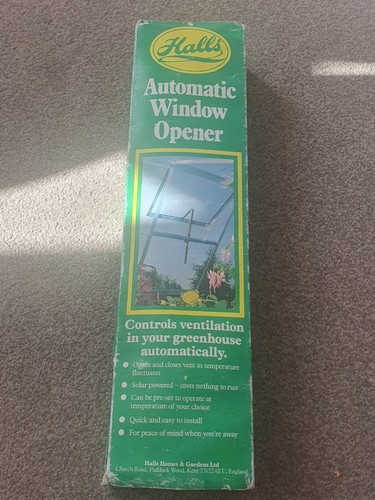 Halls automatic window - halls,